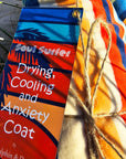 Dog Towel Drying Coat for easy on-the-go drying. Perfect for travel, it’s compact and dries your dog quickly.