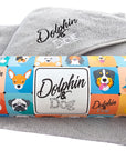 Super Absorbent Dog Towel: "Extra absorbent dog towel that dries your pet quickly and efficiently, ideal for high moisture absorption