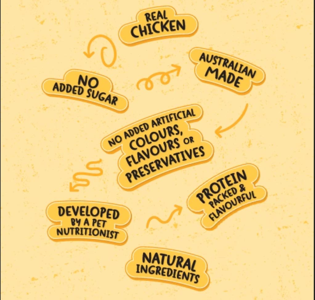 chicken dog treats made for dogs