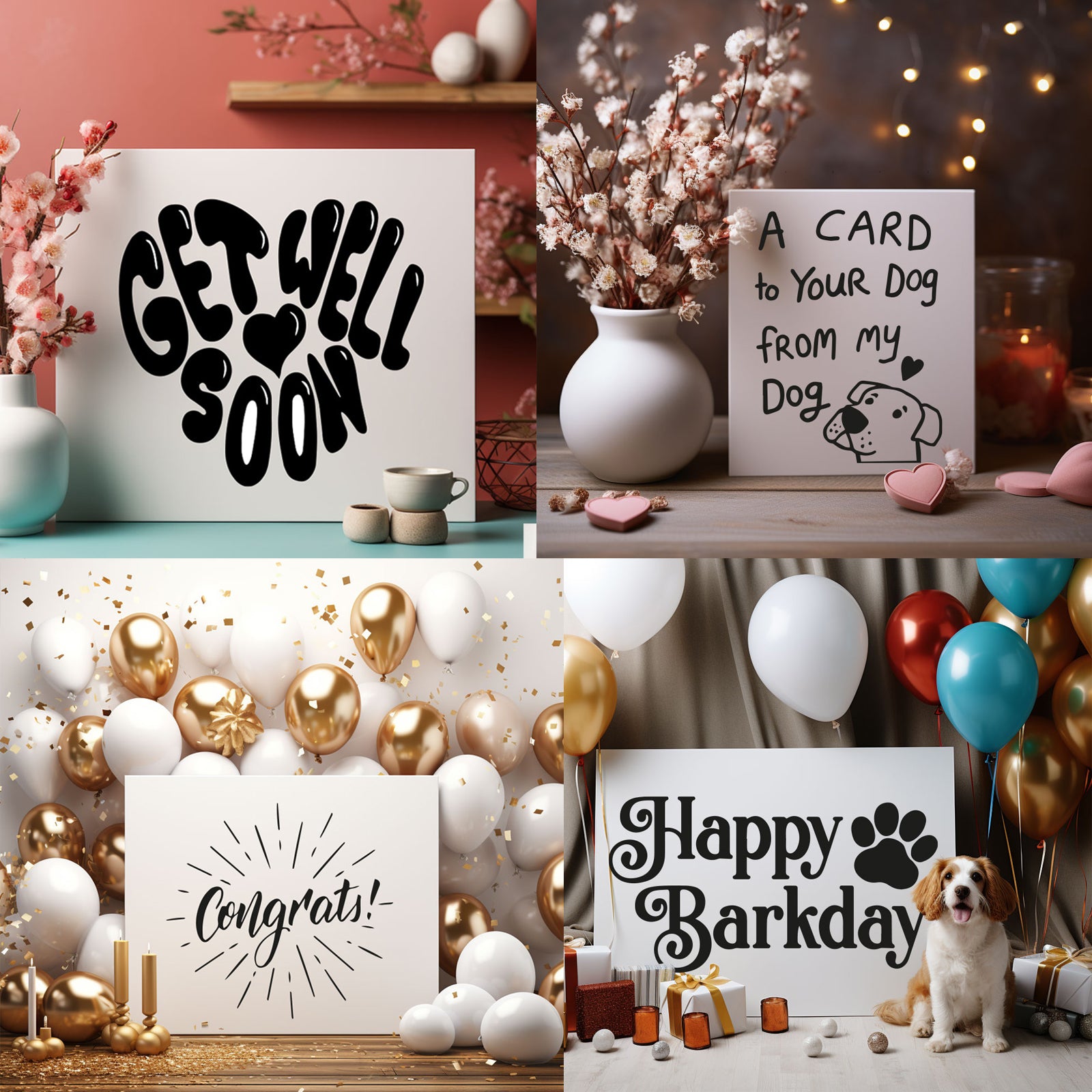 dog card, greeting cards for dogs, greeting cards for dog owners