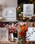dog cards, cards made for dogs, greeting cards for dog owners, cards for dogs
