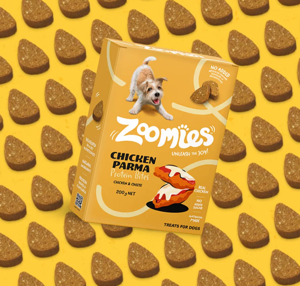 chicken flavour dog treats, chicken parma flavour dog treats