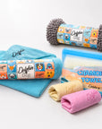Dog Towel Essentials Set – Bath, Beach & Travel