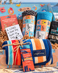 build a dog gift box hamper with a custom greeting card for dog lovers