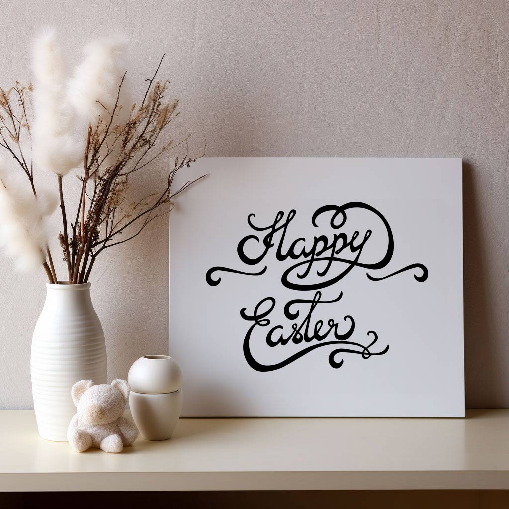 Happy Easter card. the perfect easter gift
