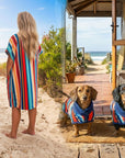 Dachshund Drying Coat & Matching Zip Tote Set
