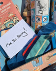 a gift box full of gifts - personalised - I'm sorry card, im sorry gift box