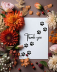 Warm 'Thank You' greetings card, ideal for showing gratitude and appreciation to someone special.