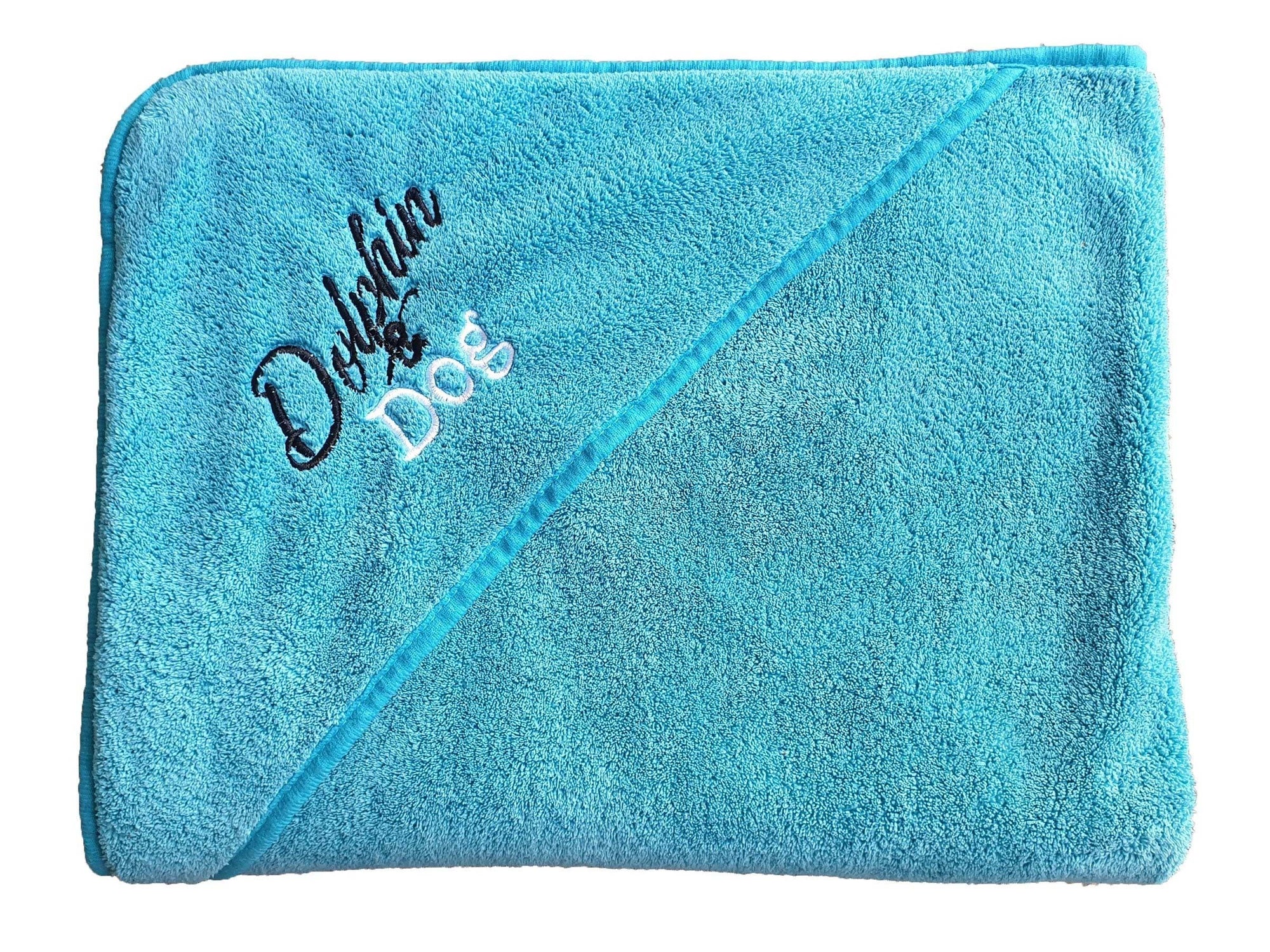 Pet Towel: "Super soft pet towel made for fast and efficient drying of your dog, ensuring they stay dry and comfortable after bath time