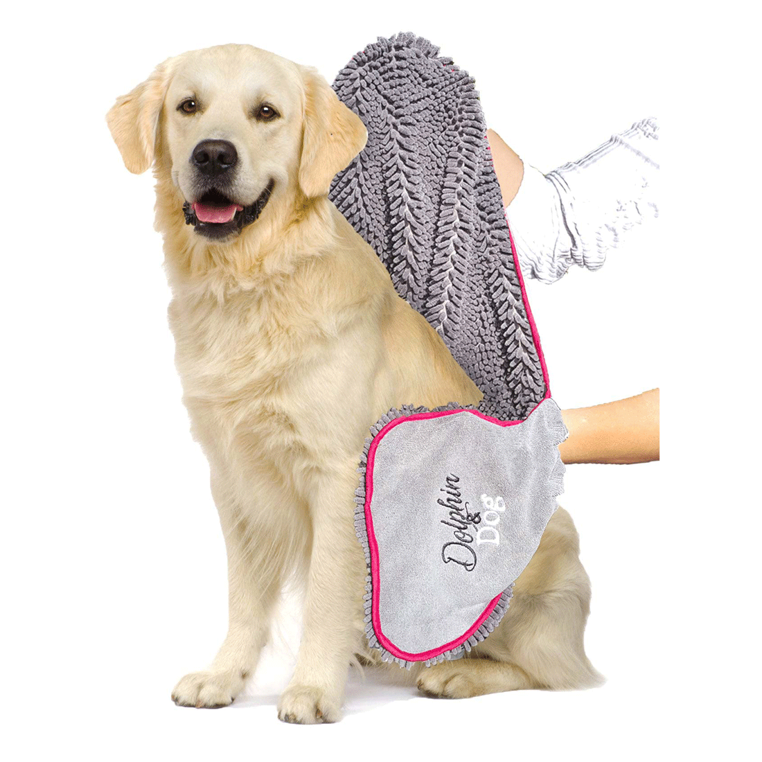 Microfibre Dog Towel "This ultra-soft, microfibre dog towel delivers excellent absorbency, drying your dog in no time while ensuring comfort and care for your pet's skin