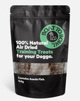 Dog training treats made with air-dried Australian sardine and tuna