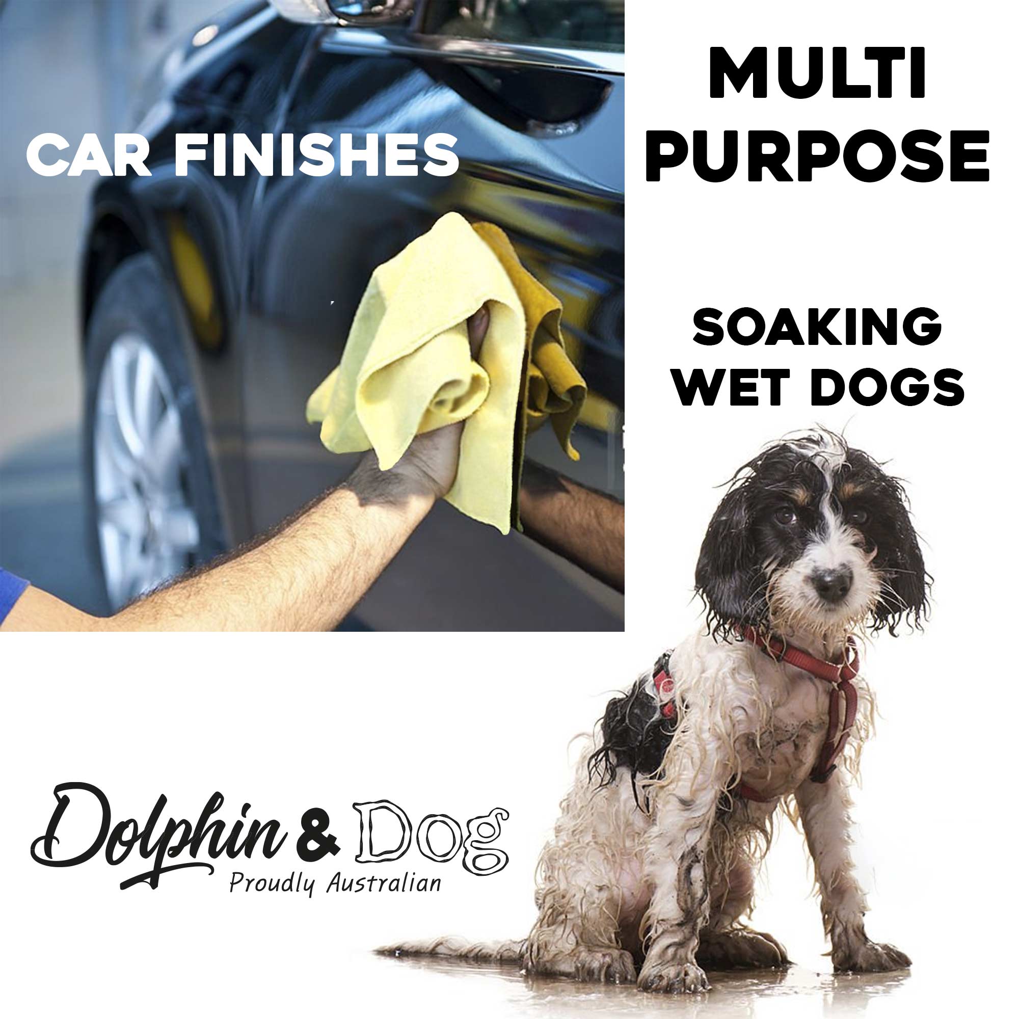 Dog Chamois Towel, Dry your dog quickly with our dog chamois towel—ultra-absorbent and fast-drying, perfect for quick cleanups after baths, swims, or outdoor play.