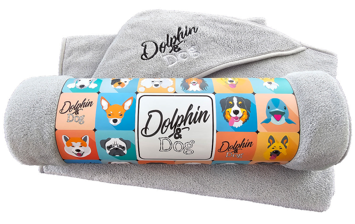 Super Absorbent Dog Towel: &quot;Extra absorbent dog towel that dries your pet quickly and efficiently, ideal for high moisture absorption