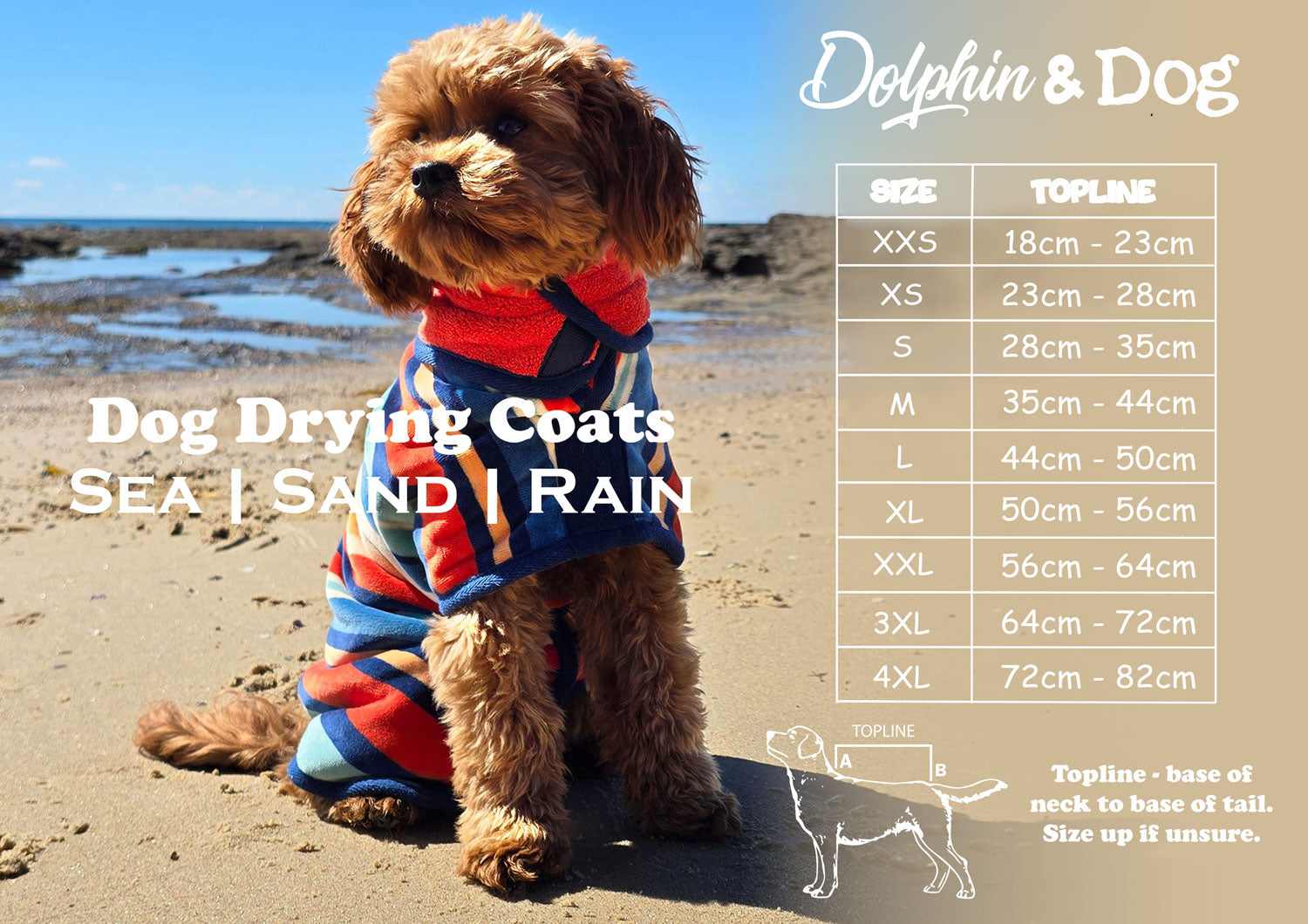 Dog Towel Robe – Super Absorbent Dog Drying Coat