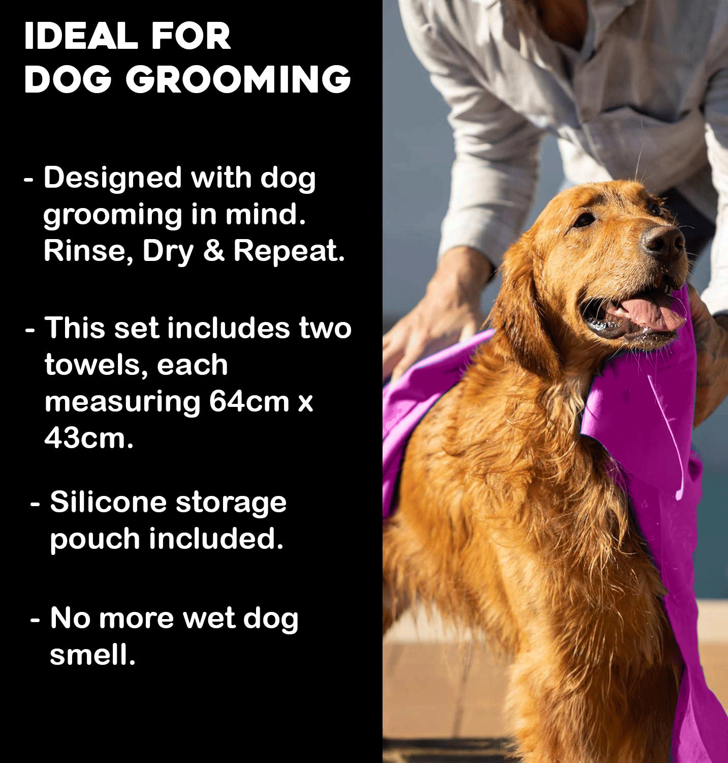 Dog chamois Towel, Our dog shammy towel delivers ultra-absorbency and rapid drying, making pet care a breeze after baths and outdoor adventures.