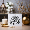 good luck card