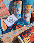 good luck gift box for dog owners, a gift box hamper that can be personalised for dog lovers