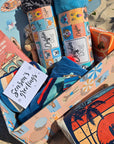 seasons greetings gift box hamper for dog owner, a box of gifts made for dog lovers 