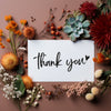 Thank you card