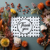 Thank you card