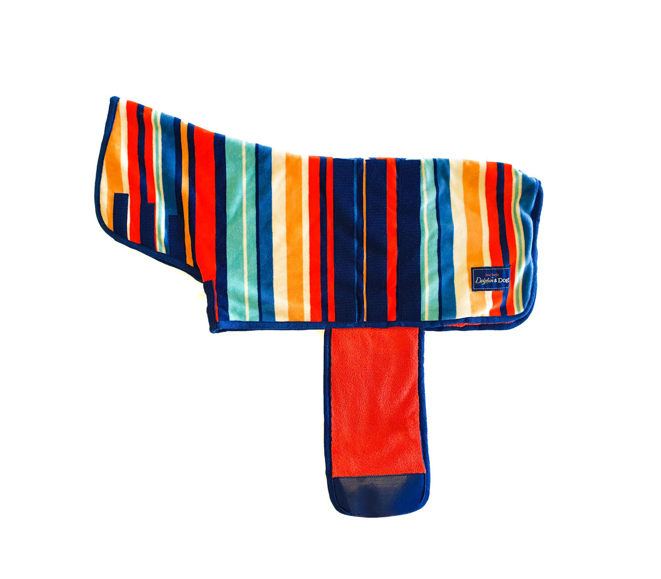 With our Dog Towel Drying Coat, drying your dog is easy and efficient. Simply slip it on after a swim or muddy walk for a quick, cozy dry.